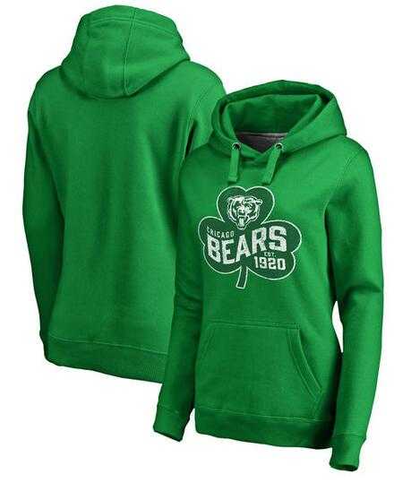 Women Chicago Bears Pro Line by Fanatics Branded St. Patrick's Day Paddy's Pride Pullover Hoodie Kelly Green FengYun,We sell and wholesale Women Chicago Bears Pro Line by Fanatics Branded St. Patrick's Day Paddy's Pride Pullover Hoodie Kelly Green FengYun on line form chian!